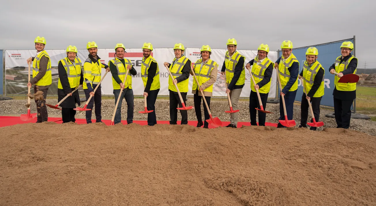 EGGER Breaks Ground at its Markt Bibart Plant