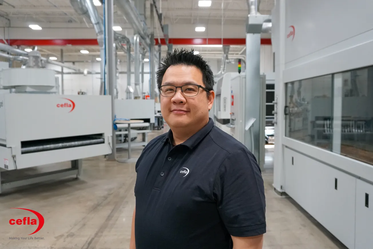 Chou Named New Southeast Sales Manager for Cefla Finishing