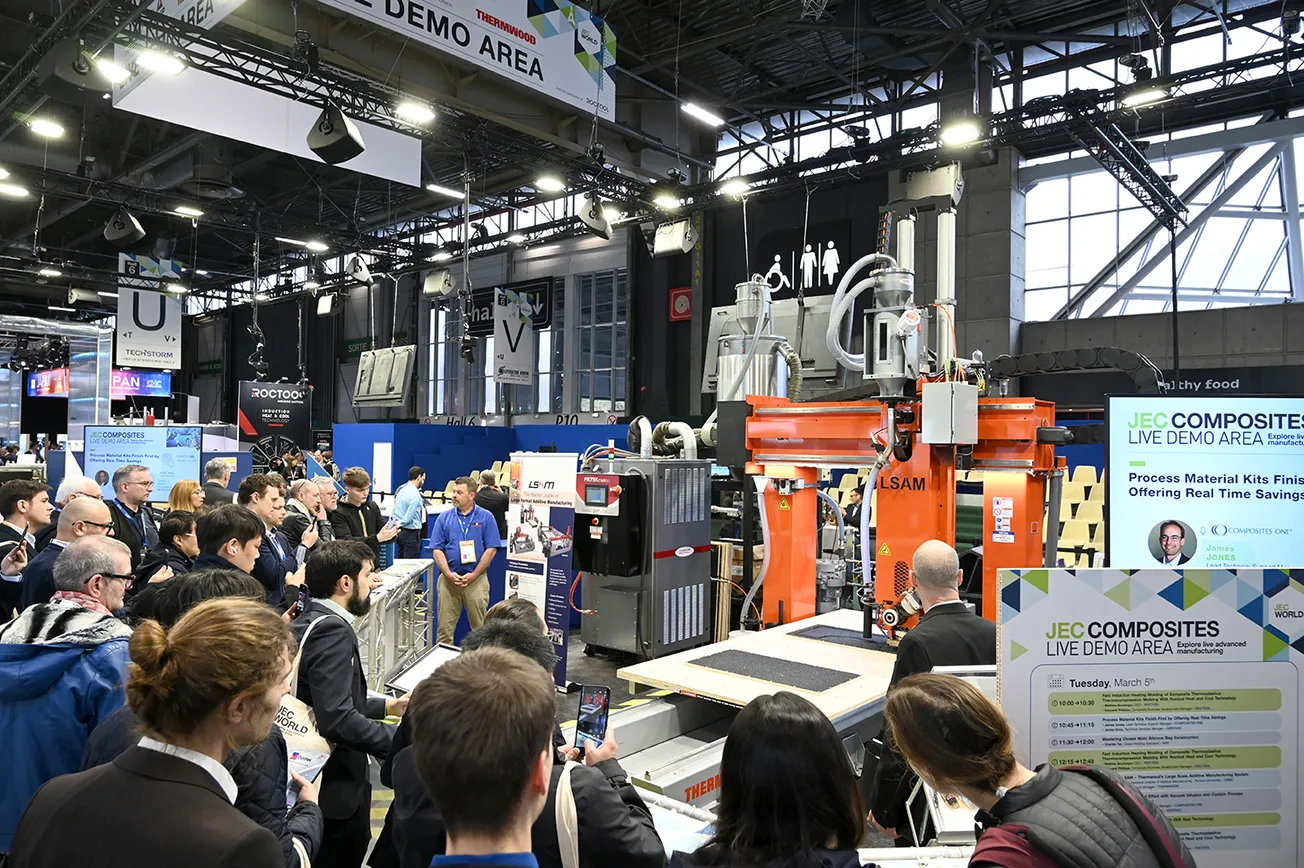 Thermwood to Live-Print Carbon-Fiber Drone Molds at JEC World 2026